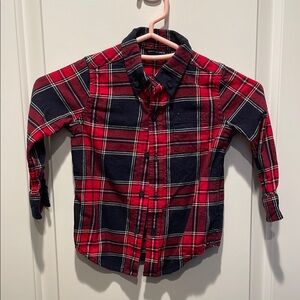Janie and jack plaid shirt